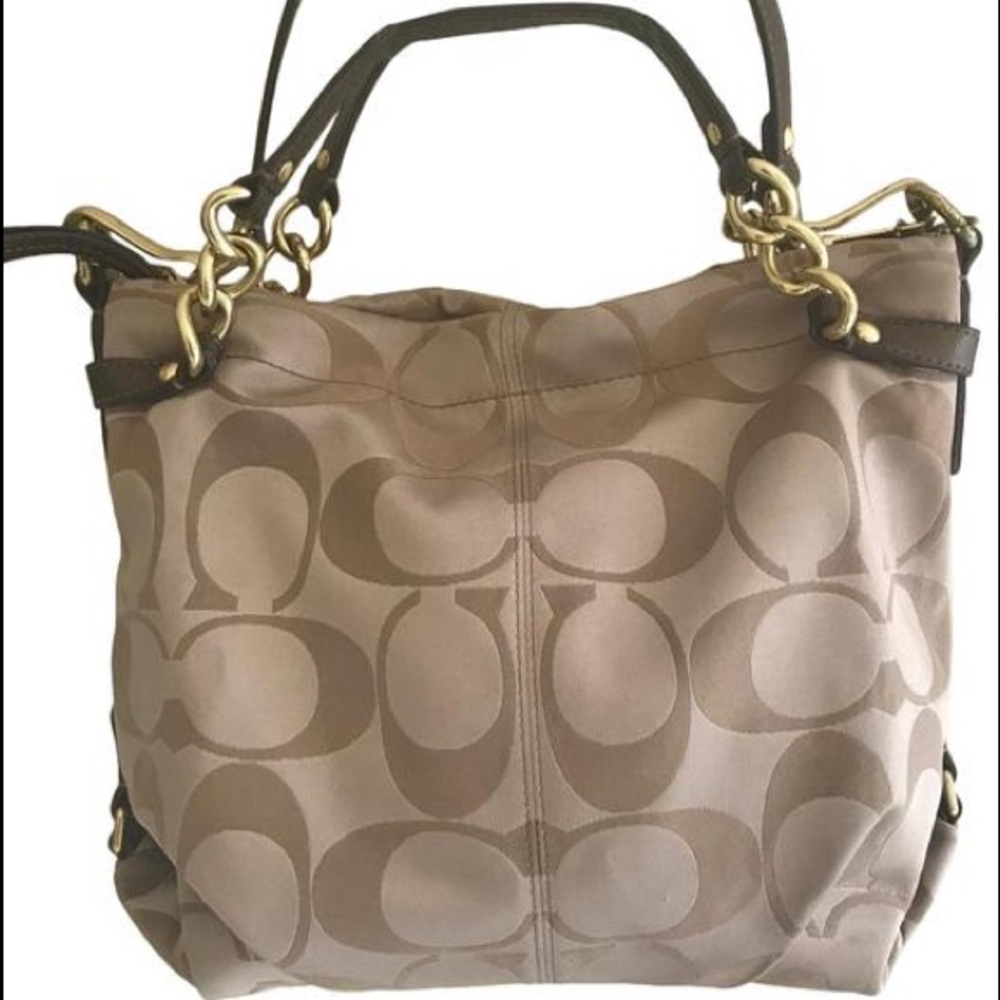 Authentic Coach 14146 Signature Brooke Hobo Satchel*father's day sale price!